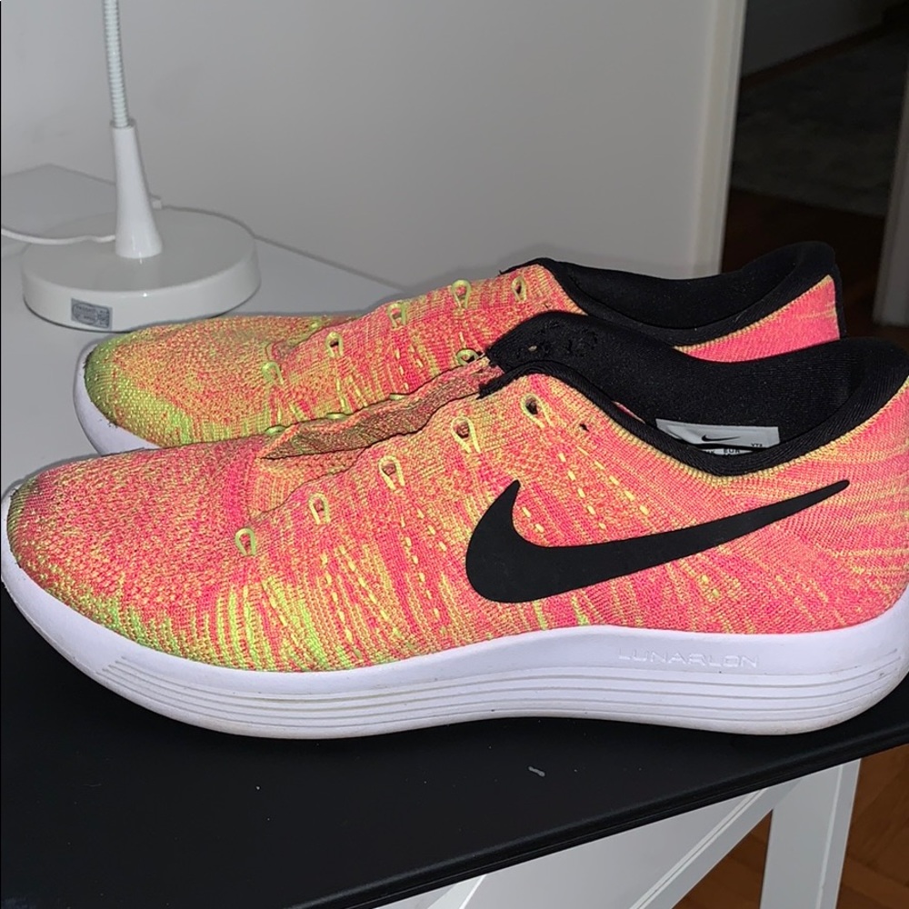 Nike Orange running shoes sneakers 9